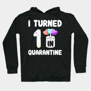 I Turned 1 In Quarantine Hoodie